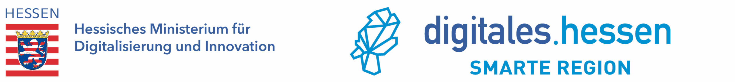Logo Ministerium für Digitalisierung und Innovation und Smarte Region Logo Kombination: Ministerium für Digitalisierung und Innovation und Smarte Region